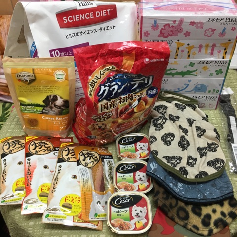 支援物資をたくさんいただきました💑いつも本当にありがとうございます💓